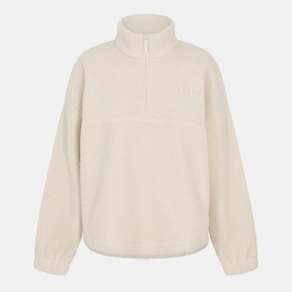 ユーエスエープロ レディース アウター パーカー・スウェット ハーフジップ フリース USA Pro Borg Quarter Zip Fleece Womens Cream 皮膚軟化剤