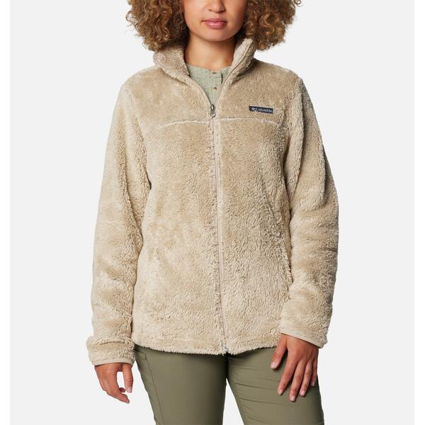 コロンビア レディース アウター パーカー・スウェット フリース Columbia Cloudy Day Sherpa Fleece Womens Brown 赤銅色