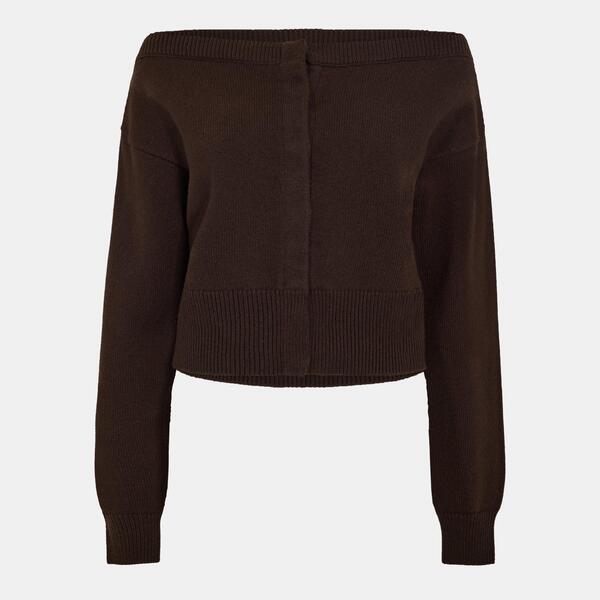 トム・ジェラルド・r・フォード レディース アウター ジレー Tom Ford Women\u0027s Cashmere Cardigan Chocolate Torte 黒茶