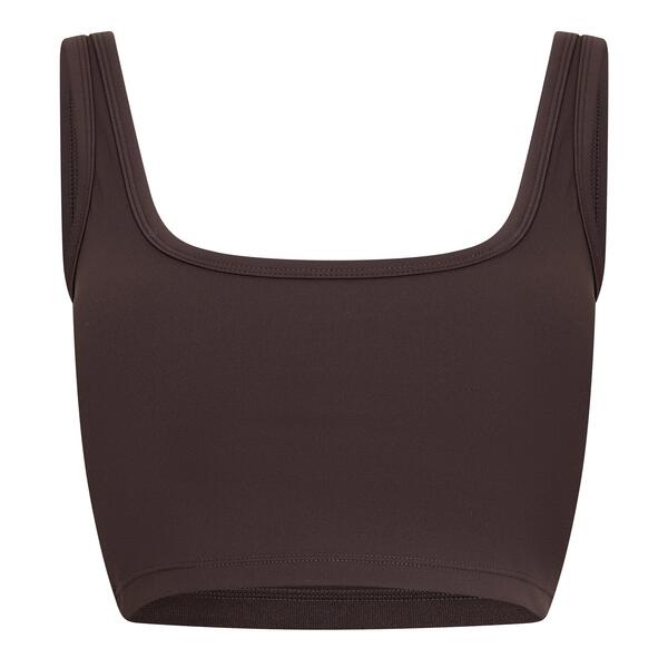 ザ クチュール クラブ レディース トップス シャツ The Couture Club Womensculpting Stretch Emblem Bra Chocolate チョコレート｜ReVida 店