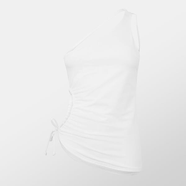 御姉さん 帝国 レディース トップス プルオーバー カットアウト 非対称 Missy Empire Asymmetricut Outop Womens White 白いこと