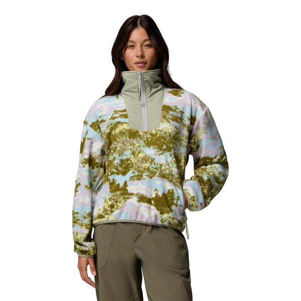 コロンビア レディース アウター パーカー・スウェット フリース Columbia Women's 1/4 Zip Fleece Citron Haze｜ReVida 店