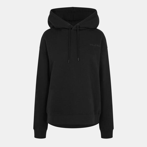 ユーエスエープロ レディース アウター パーカー・スウェット ロゴタイプ USA Pro Classic Logo Hoodie Black 黒いこと