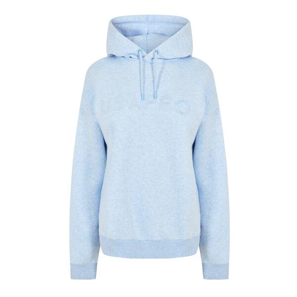 ユーエスエープロ レディース アウター パーカー・スウェット ロゴタイプ USA Pro Classic Logo Hoodie Blue Marl マール