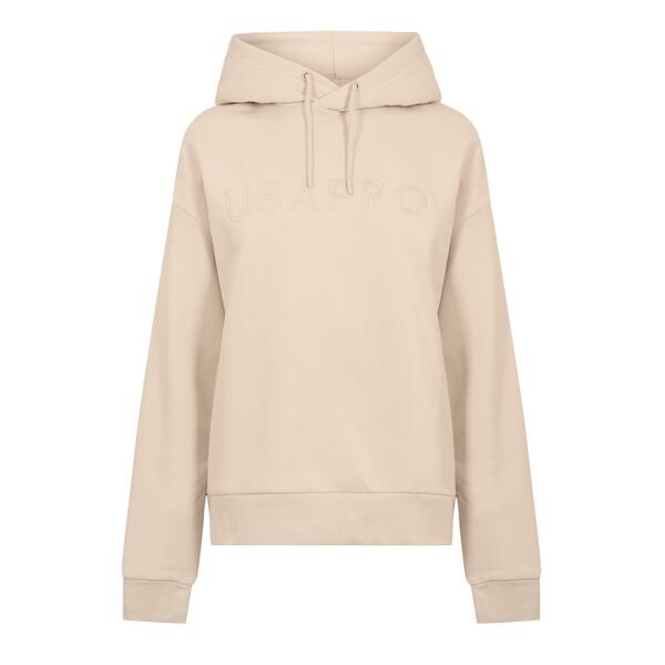 ユーエスエープロ レディース アウター パーカー・スウェット ロゴタイプ USA Pro Classic Logo Hoodie Cream 皮膚軟化剤