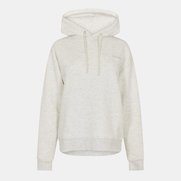 ユーエスエープロ レディース アウター パーカー・スウェット ロゴタイプ USA Pro Classic Logo Hoodie Ice Grey Marl 薄墨色