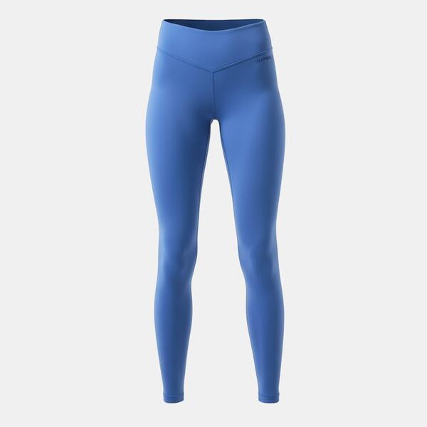 ユーエスエープロ レディース ボトムス レギンス USA Pro Crossover Waistband Legging Womens Bijou Blue 青色