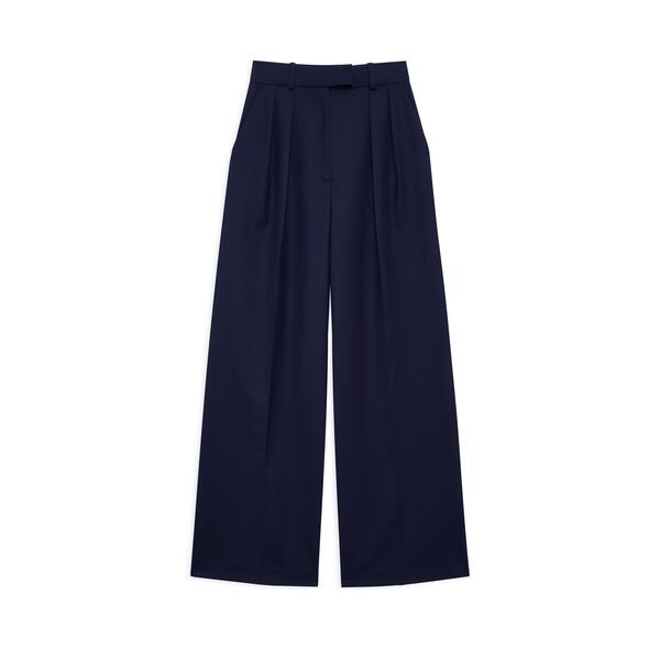 アニービン レディース ボトムス カジュアルパンツ Anine Bing Womens Lou Trousers Midnight Blue ブルー｜ReVida 店