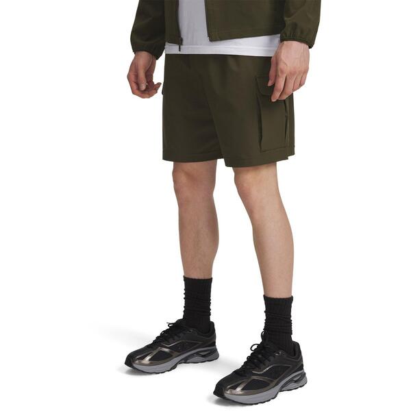 アンダーアーマー メンズ ボトムス ハーフパンツ・ショーツ Under Armour UA Vibe Wvn Cargo Sh Sn99 Green グリーン|ReVida 店