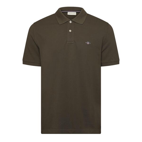 ガント メンズ トップス ポロシャツ Gant LG Polo Shirt Sn64 JUNIPER GREEN グリーン｜ReVida 店