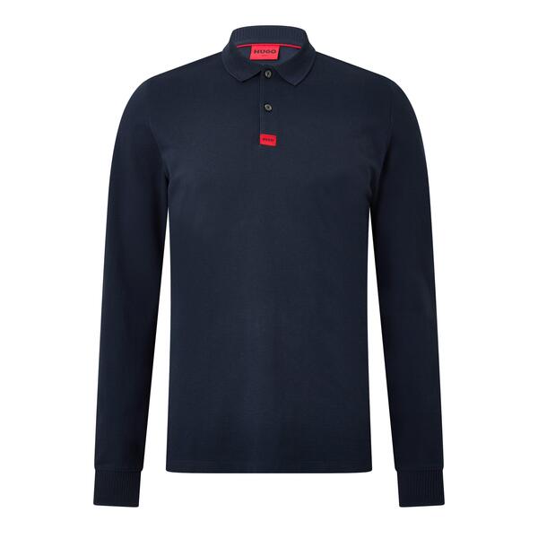フューゴ メンズ トップス ポロシャツ Hugo Deresolo222 000 Sn99 Dark Blue ブルー｜ReVida 店