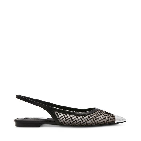 スティーブ マデン レディース シューズ パンプス メッシュ Steve Madden Women's Marissa Mesh Slingbacks Black Multi ブラック｜ReVida 店