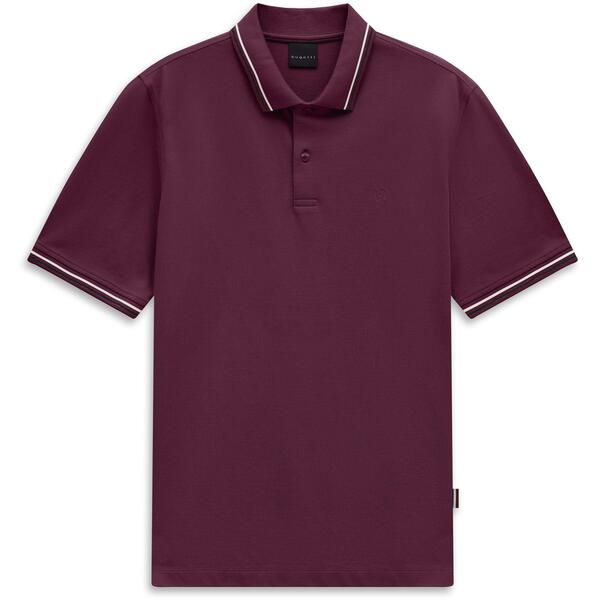 ブガッティ メンズ トップス ポロシャツ Bugatti Pique Polo Sn64 Blackberry｜ReVida 店 18,801円