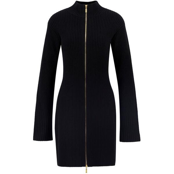 バブアー レディース トップス ワンピース ミニ Barbour International Womens Reagan Mini Dress Black ブラック|ReVida 店