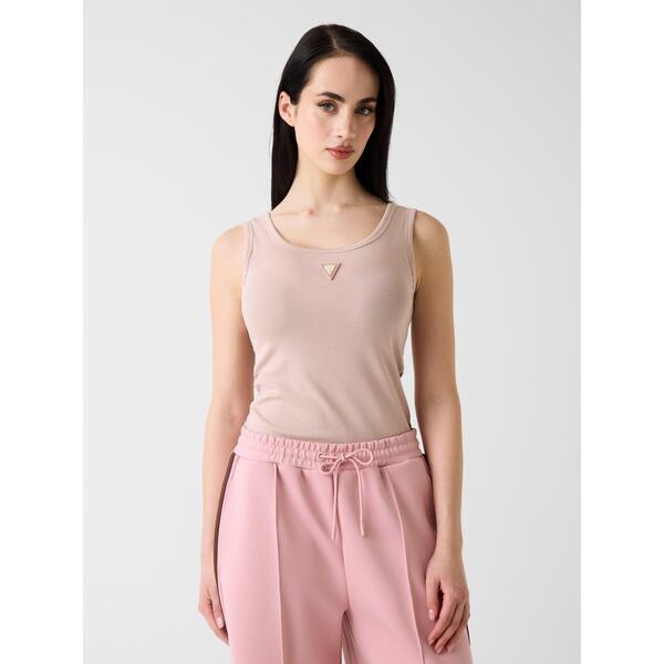 ゲス レディース トップス シャツ ベスト Guess Women's Olympe Tank Vest Soft Mauve|ReVida 店