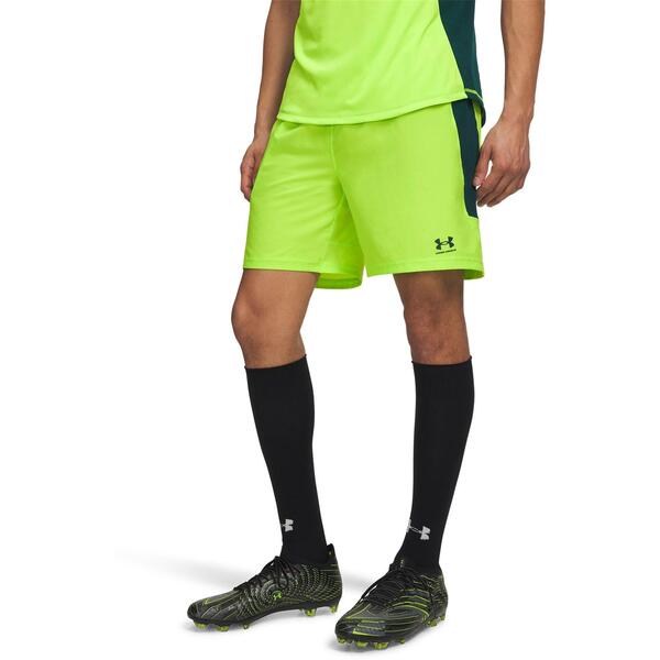 アンダーアーマー メンズ ボトムス ハーフパンツ・ショーツ ショートパンツ Under Armour Challenger Pro Shorts Mens H Green/A Green グリーン｜ReVida 店