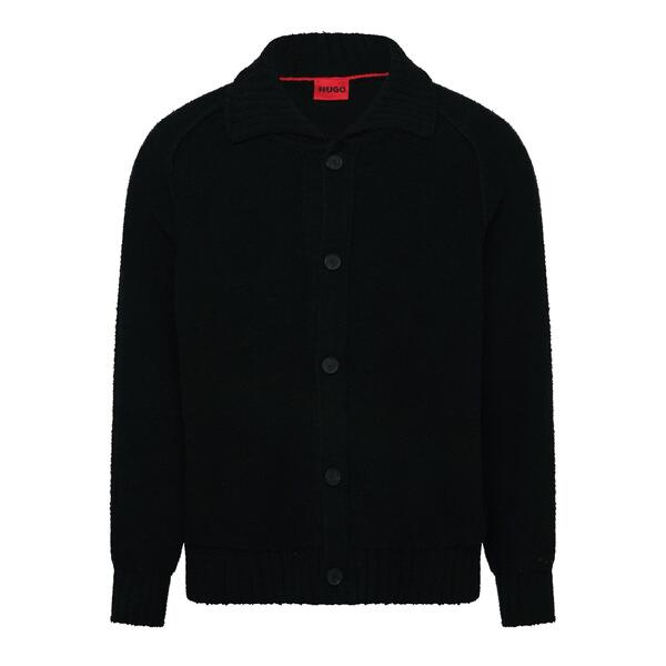 フューゴ メンズ アウター パーカー・スウェット Hugo San Joseph 10273668 01 Black ブラック｜ReVida 店