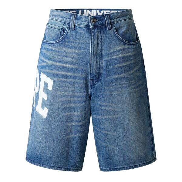 エエイプ メンズ ボトムス ハーフパンツ・ショーツ デニム AAPE Denim Short Sn63 Blue ブルー｜ReVida 店