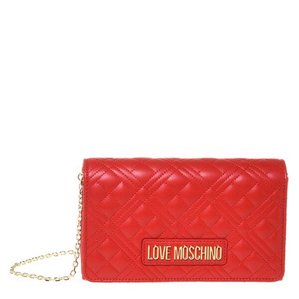 ラブ モスキーノ レディース バッグ キルティング ミニ Love Moschino Super Quilted Mini Crossbody Bag Red レッド|ReVida 店