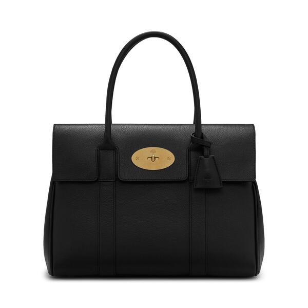 マルベリー レディース バッグ Mulberry Bayswater Bag BlackBrassSCG*|ReVida 店