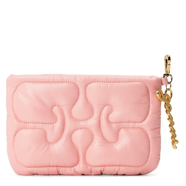 ガニー レディース バッグ キルティング Ganni Women's Quilted Pouchalk Pink チョーク|ReVida 店