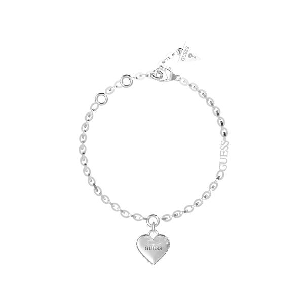 ゲス レディース アクセサリー ブレスレット・バングル・アンクレット Guess GesJwl Falling In Lo Ld99 Silver シルバー|ReVida 店
