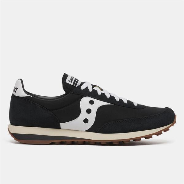 サッカニー メンズ シューズ スニーカー Saucony Trainer 80 Black ブラック｜ReVida 店