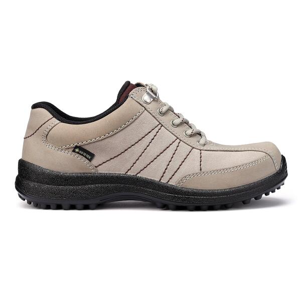 フーター レディース シューズ スニーカー Hotter Mist Wide Fit Gore-Tex Walking Shoes Flint Grey グレー｜ReVida 店