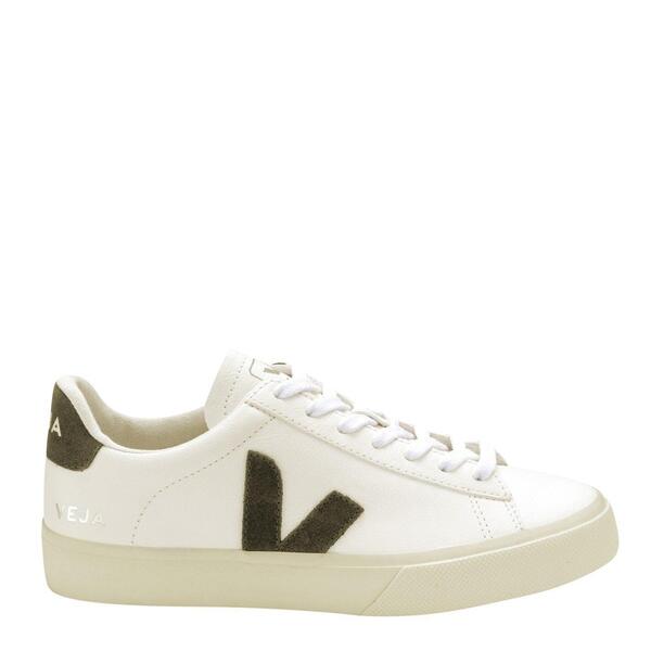 ヴェジャ レディース シューズ スニーカー Veja Campo Trainers Ex Wht/Kaki|ReVida 店
