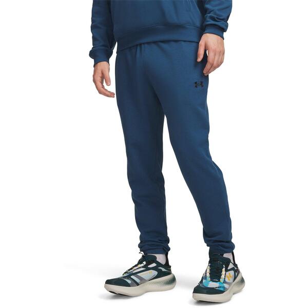 アンダーアーマー メンズ ボトムス ハーフパンツ・ショーツ ジョガーパンツ Under Armour UA Rivalightweight Mens Joggers Blue/Black ブラック｜ReVida 店