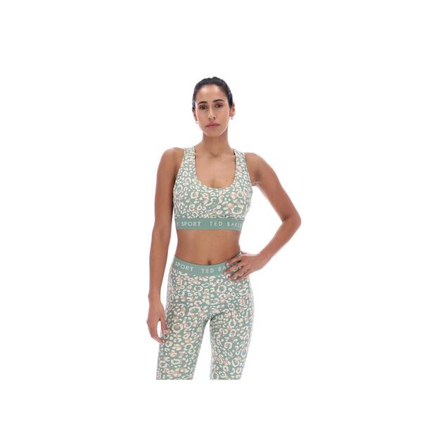 テッドベーカー レディース トップス シャツ プリント Ted Baker PANSY Essentials Printed Bra Light Green グリーン｜ReVida 店