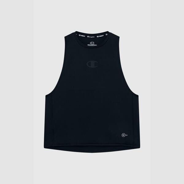 チャンピオン レディース トップス シャツ Champion Women'short Sleeve Performance Gym Top Black ブラック｜ReVida 店