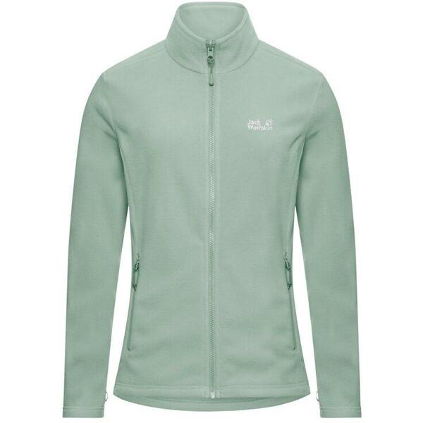 ジャックウルフスキン レディース アンダーウェア ナイトウェア フリース Jack Wolfskin Women's JW Taunus Full-Zip Fleece Green グリーン｜ReVida 店