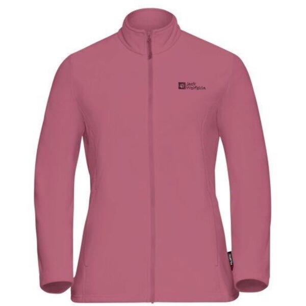 ジャックウルフスキン レディース アンダーウェア ナイトウェア フリース Jack Wolfskin Women's JW Taunus Full-Zip Fleece Raisin｜ReVida 店
