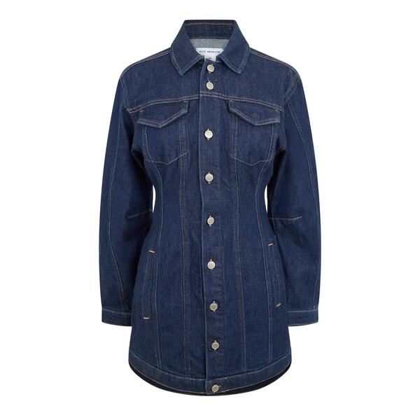 グッドアメリカン レディース トップス ワンピース ミニ Good American Women's Barrel Mini Dress Indigo インディゴ｜ReVida 店 20,985円