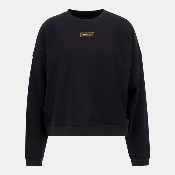 バブアー レディース アンダーウェア ナイトウェア セーター Barbour International Imogen Sweater Black ブラック｜ReVida 店 13,476円