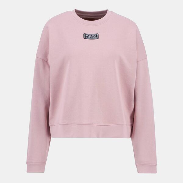 バブアー レディース アンダーウェア ナイトウェア セーター Barbour International Imogen Sweater Pale Mauve｜ReVida 店
