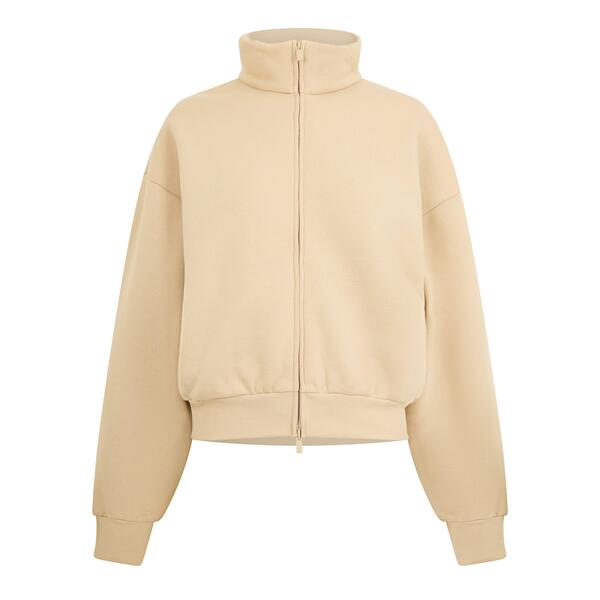 フィアオブゴッド レディース アウター パーカー・スウェット フリース Fear Of God Essentials Women's Full Zip Fleece Sand サンド|ReVida 店