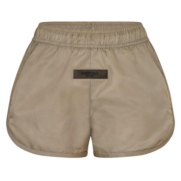フィアオブゴッド レディース ボトムス ハーフパンツ・ショーツ トラックスーツ ショートパンツ Fear Of God Essentials Women's Woven Tracksuit Shorts Desertaupe トープ|ReVida 店
