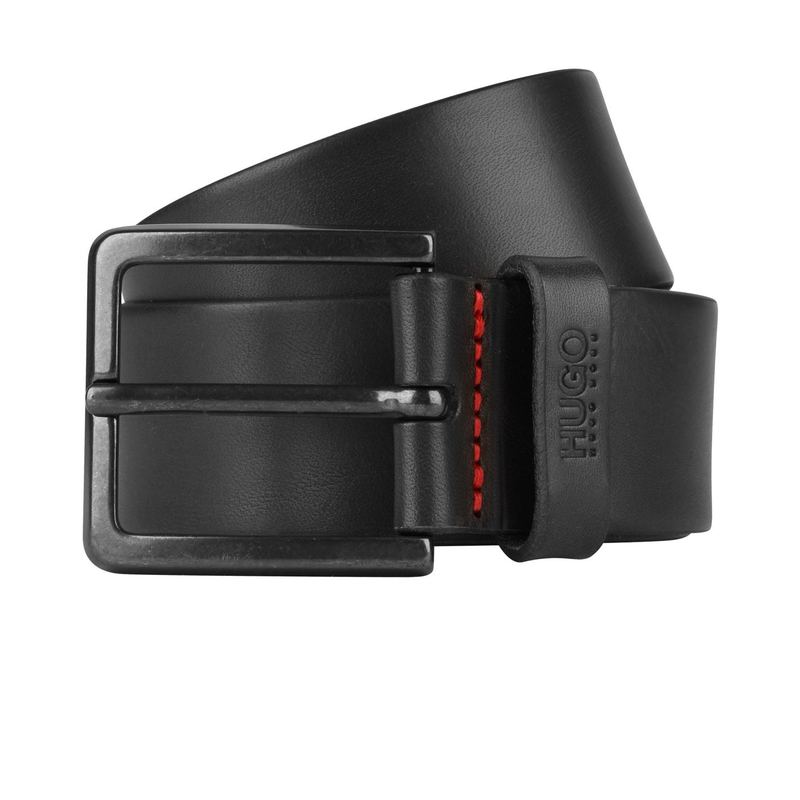 フューゴ メンズ 付属品 胴締め HUGO Gionio Jean Belt Black 001 黒いこと