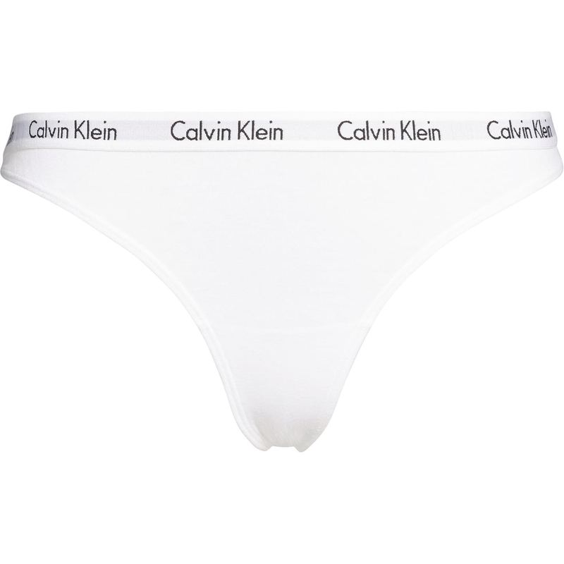 カルバンクライン レディース アンダー御召しもの ズボン下 Calvin Klein Carousel Thong White 100 白いこと