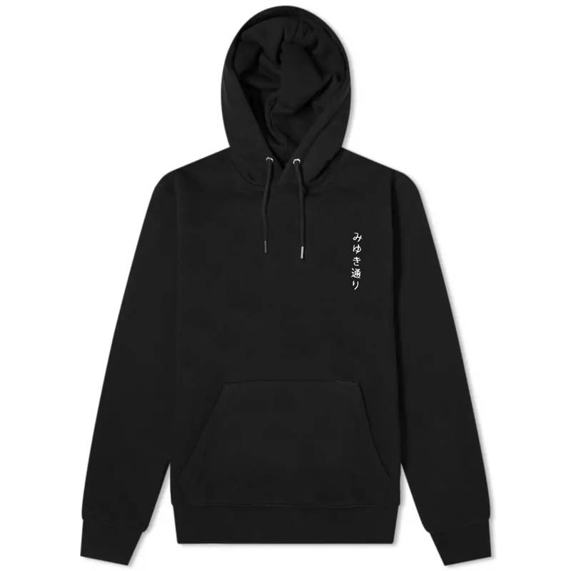 エムケーアイ メンズ パーカー・スウェット アウター MKI Miyuki Street Hoody Black