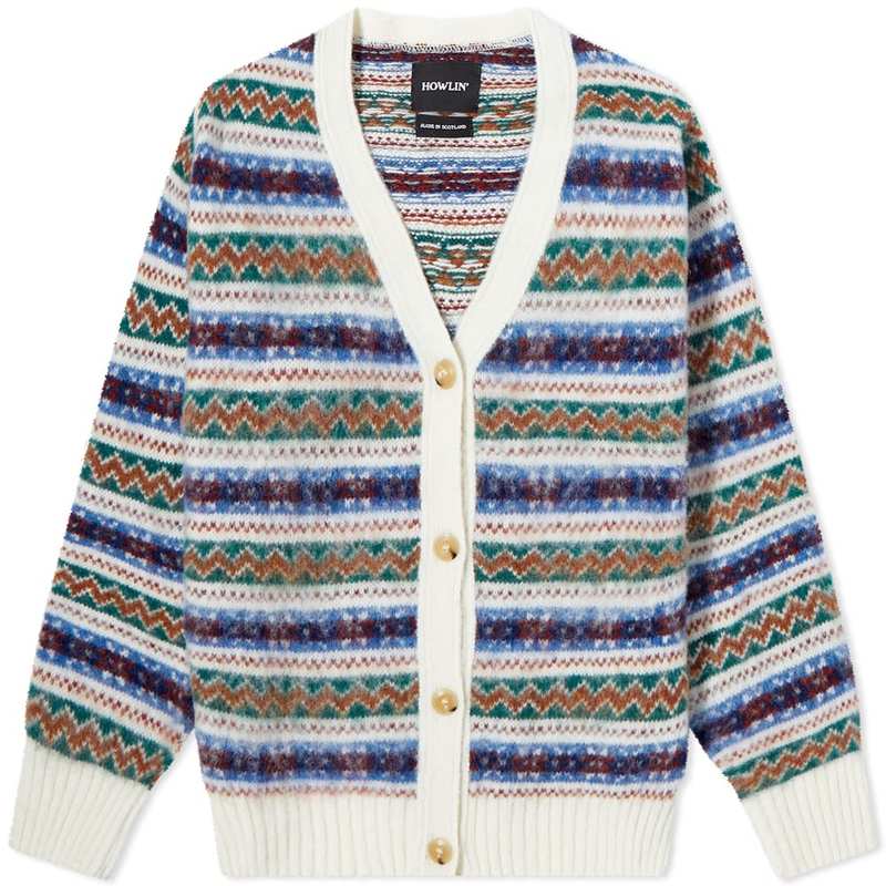 ハウリン レディース ニット・セーター アウター Howlin' Astro Cardigan White