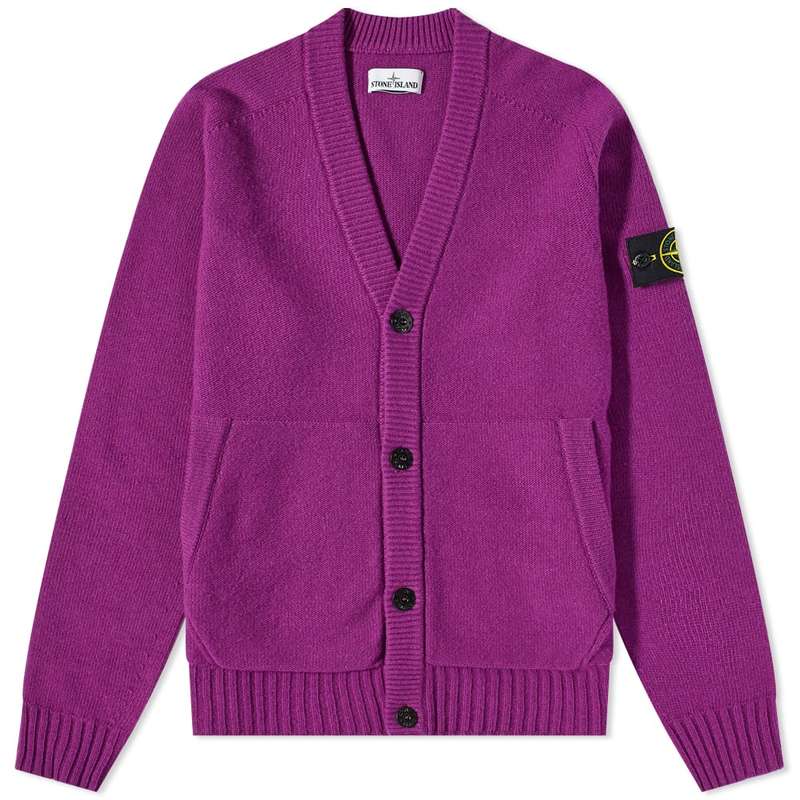 ストーンアイランド メンズ ニット・セーター Winter Cardigan Cotton