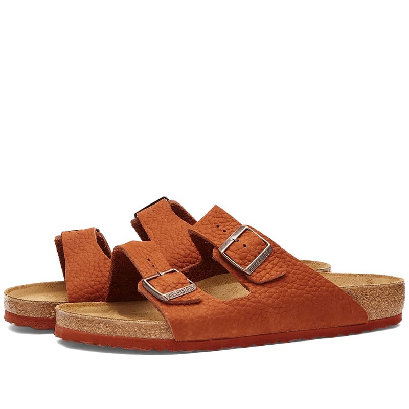 スリッポン ビルケンシュトック メンズ サンダル シューズ Birkenstock Arizona Burnt Clay Desert Buck Revida 楽天市場店