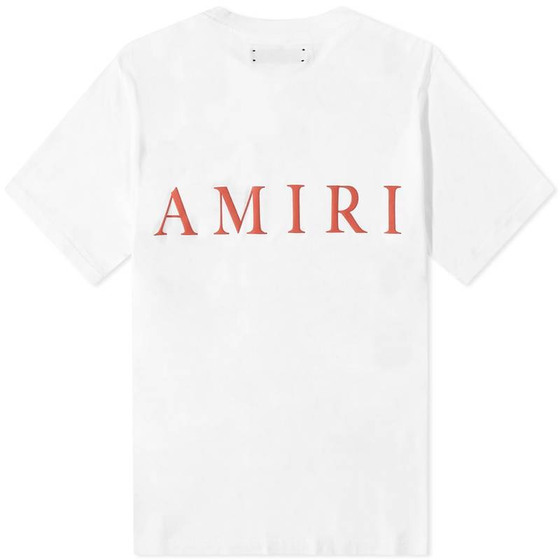 アミリ メンズ Tシャツ AMIRI トップス Ma Logo Tee White Red