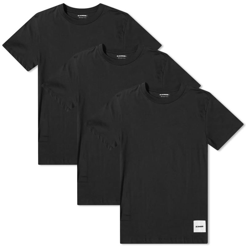 国産】 ジル サンダー メンズ Tシャツ トップス Jil Sander 3 Pack Tee