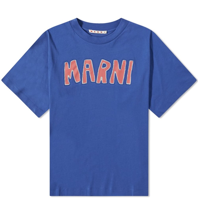 売れ筋ランキングも マルニ メンズ Tシャツ トップス Marni Logo Tee