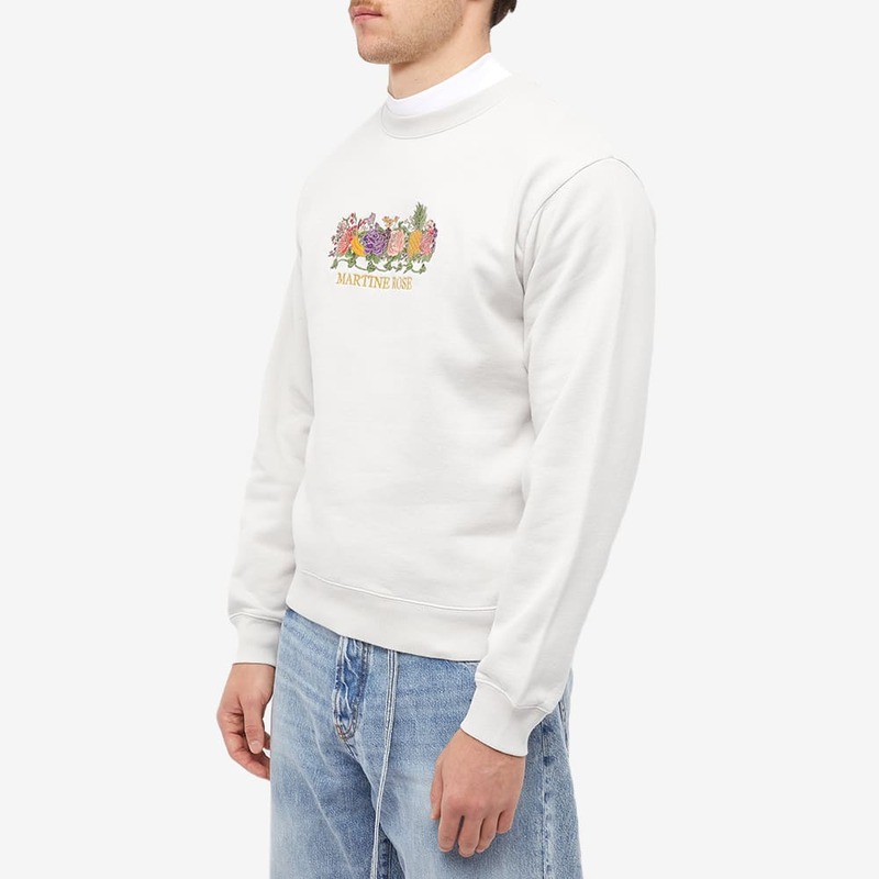 マーティン・ローズ メンズ パーカー・スウェット アウター Martine Rose Fruits Logo Crew Sweat 通販 