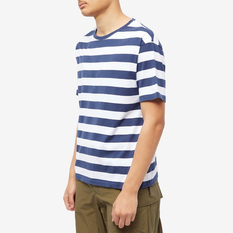 VISVIM BIG BORDER TEE ビズビム ボーダー Tシャツ ロンT - Tシャツ